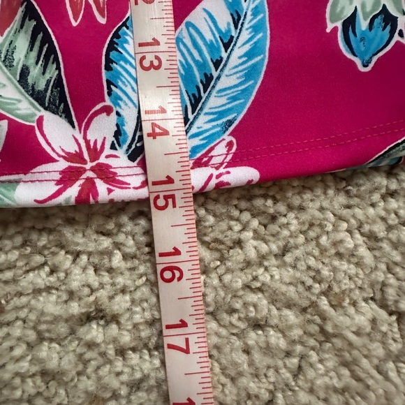 NWT Tommy Bahama Active Magenta Flora Golf Skort sz Small (227 & 245) - Picture 9 of 16
